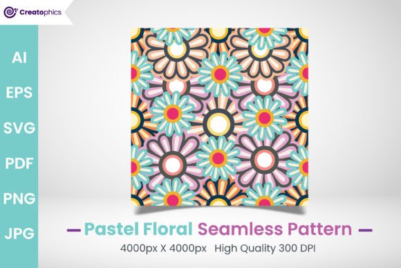 Download Pastel Seamless Floral Pattern Freebie - Floral pattern Collection