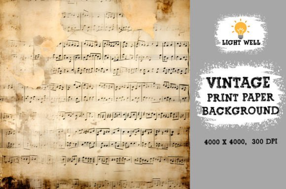 Download Vintage Print Ephemera Paper Pack - Vintage print Collection