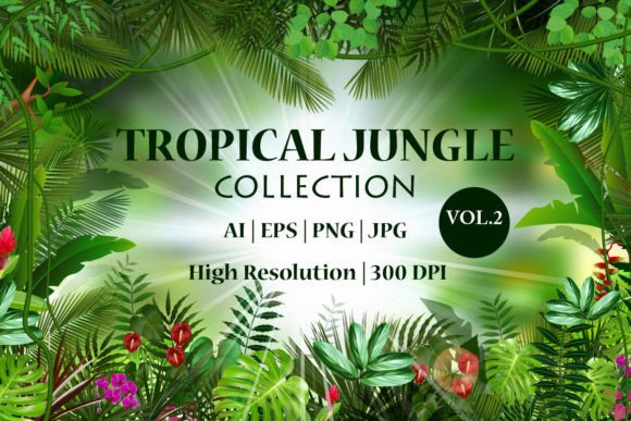 Download Tropical Jungle Background Vol.2 - Jungle Collection