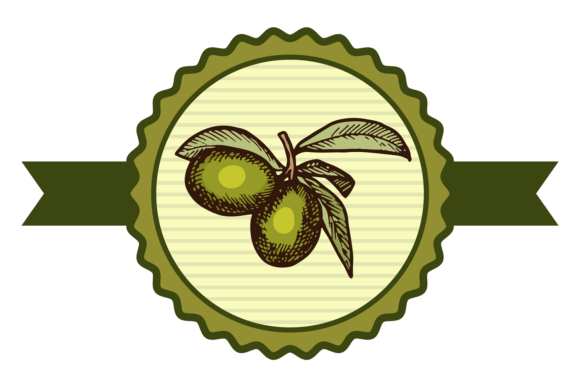 Download Olive Oil Round Tag Template. Organic Ve - Premium Resources