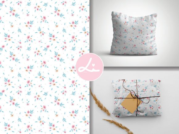 Download Simple Cute Floral Pattern, Ditsy Print - Floral pattern Collection